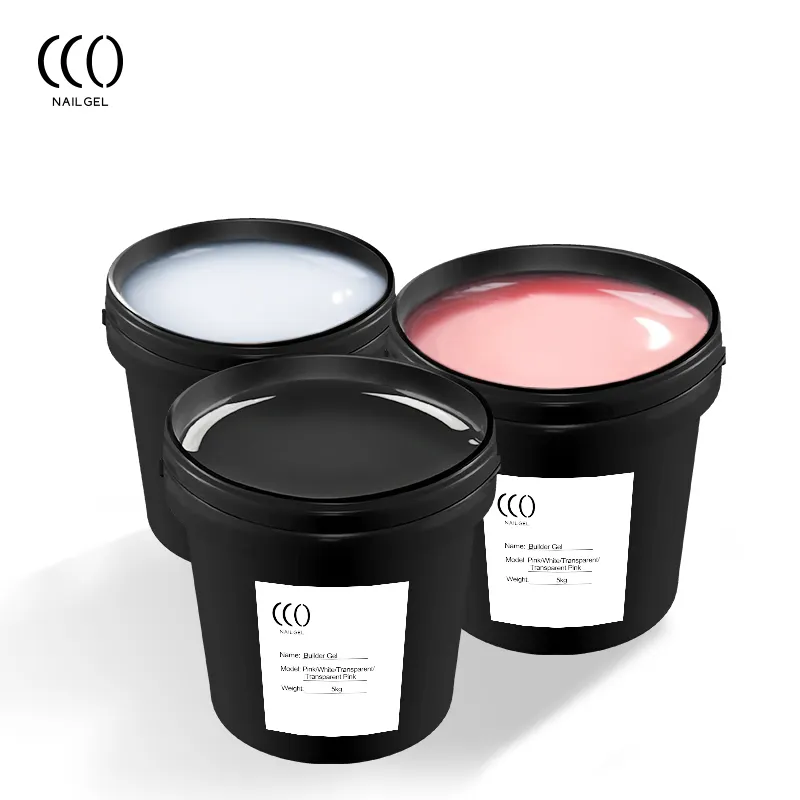 CCO-esmalte de uñas en Gel UV, accesorio para uñas en 6 colores, 1kg