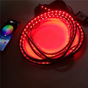 90 * 120cm透明車底RGBライトモバイルアプリコントロール7色発光LED - Product Image 5