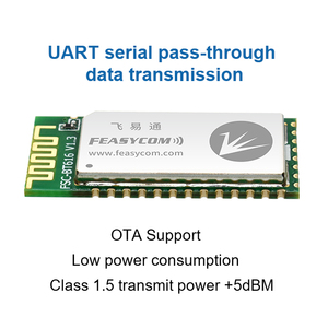 Feasycom FSC-BT616 6 pin <strong>Bluetooth</strong> 5.1 hc-12 <strong>Bluetooth</strong> Module data transmission bk8000l with MCU - Product Image 4