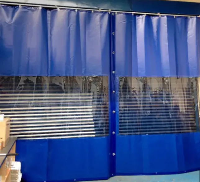 CURTAIN do PVC para a venda para as cortinas plásticas claras do vinil do armazém Cortinas divisórias industriais exteriores