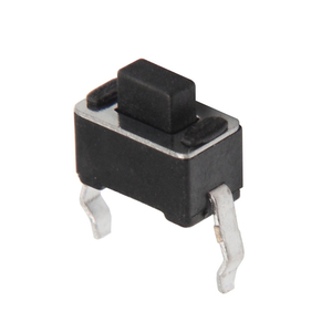 2 terminalli dokunsal anahtarlı TC-00302 3.5X6.0X4.3mm veya 5.0mm dokunsal anahtar dikey DIP tipi - Product Image 1
