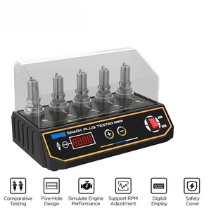 AUTOOL SPT360 Lcd 5 Holes <strong>Auto</strong> Ignition Tester High Voltage 110V 220V Car SPT360 Spark Plug Tester <strong>Testing</strong> <strong>Machine</strong> - Product Image 6