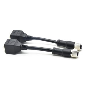 1 adet M12 8Pin RJ45 su geçirmez konnektör a-tipi kodlayıcı RJ45 dişi ağ sensörü 8 Pin a-kodlama rj45 konnektörleri - Product Image 5