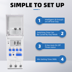Digital <strong>Timer</strong> <strong>Switch</strong> THC-15A Programmable Analogue <strong>Timer</strong> <strong>Switch</strong> Staircase Time <strong>Switch</strong> 12v 220v