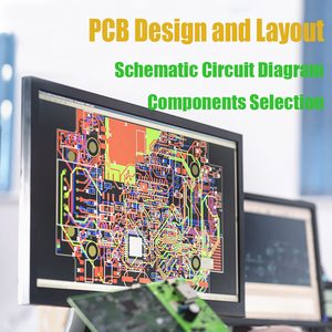 インピーダンス制御PCB回路基板EMC多層PTFE FR4 PCBレイアウト製造アセンブリPCBA SMT DIPアセンブリサービス