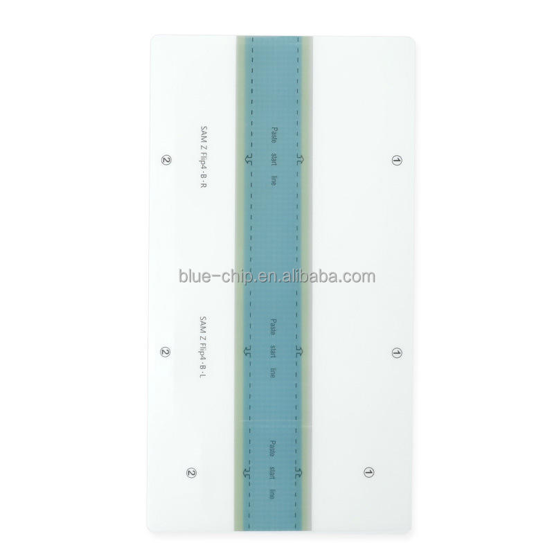 For Zflip 4 -- 3 in 1 back film