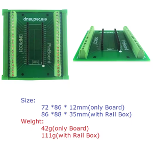 Eletechsup DNPIC01 DIN Schienen montage Schraub klemmen block adapter GPIO-Erweiterungs modul für Raspberry Pi Pico RP2040 MCU - Product Image 6