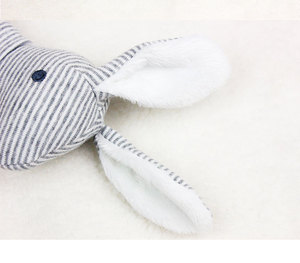 卸売-赤ちゃんかわいい柔らかい動物ぬいぐるみハンドグラブかわいいウサギの子供ぬいぐるみハンドガラガラおもちゃ