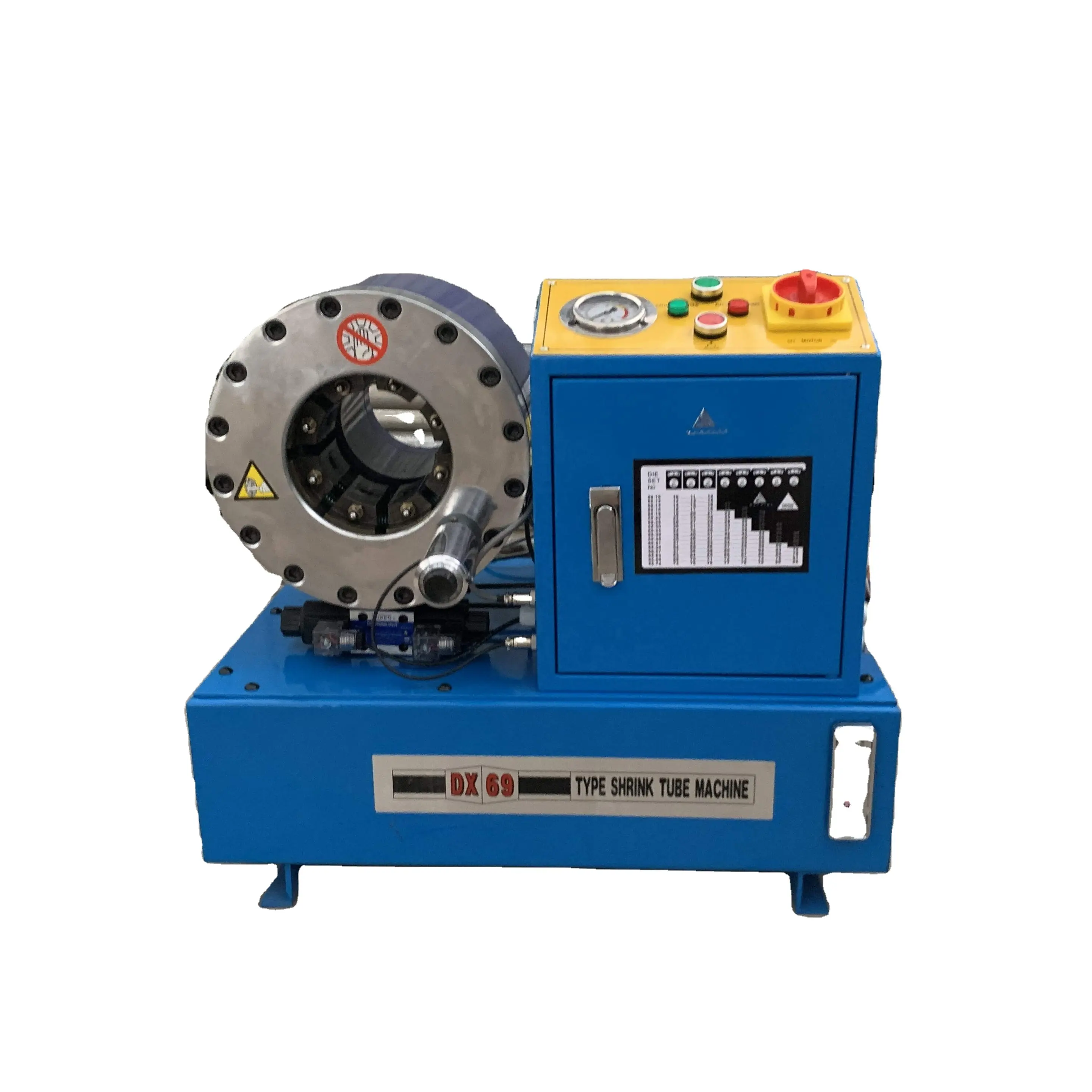 Máquina de prensado de manguera de goma DX68 de alta calidad, 6-51mm, tubo hidráulico crimpadora