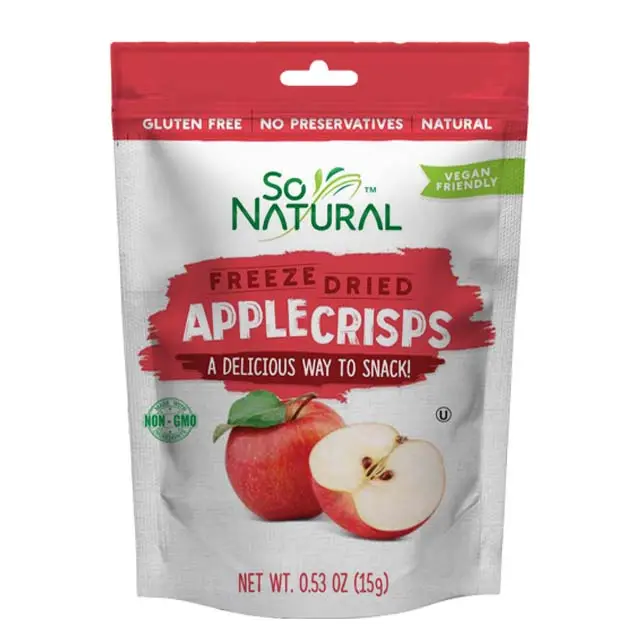 So natürliche knusprige Apfel gefrier getrocknete Apfel chips