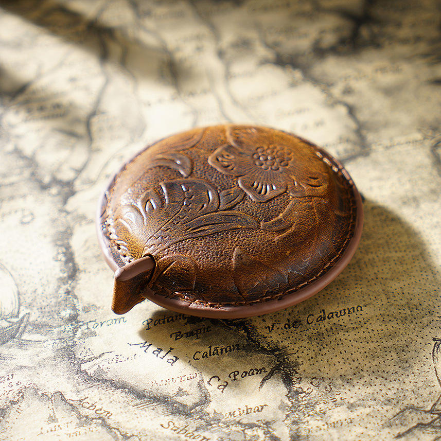 สีน้ำตาลอ่อน (ทรงกลม)