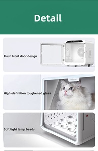 USMILEPET toptan otomatik hayvan kurutma makinesi kutu akıllı sıcaklık kontrolü ve evcil bakım için 360 kurutma Ultra sessiz köpek kurutma kutusu - Product Image 5