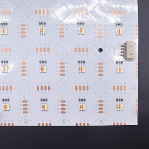 RGB 128LEDペーパー薄型フレキシブルLEDライトシートDC24VソフトLEDバックライト用オニキス用景観用 - Product Image 5