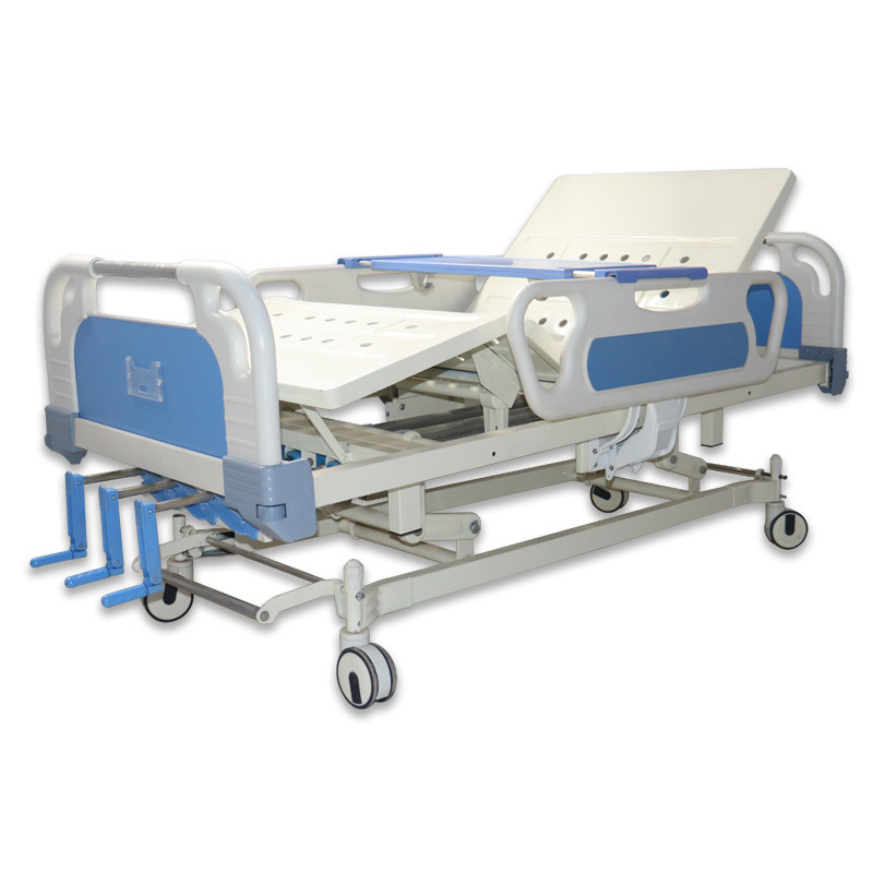 Lifting integrated perforated nursing bed