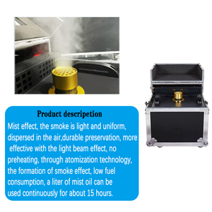 Double Fog Machine 600W DMX Haze Mist Smoke Machine With LCD Multi <strong>Function</strong> <strong>Controller</strong> for Wedding - Product Image 5