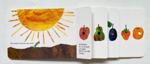 İngilizce çok aç tırtıl serisi Eric Carle hikaye kütüphanesi 4 hacim karton kitap - Product Image 3