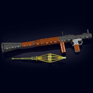 เครื่องยิงจรวด RPG-7 14017สำหรับเด็ก mouldking โมเดลทหารปืนก่อสร้างอิฐสำหรับเด็ก - Product Image 5