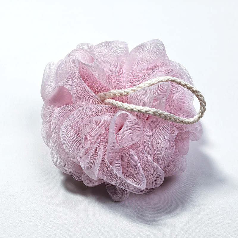 Esponja de baño rosa claro de 40 g (envase a granel)