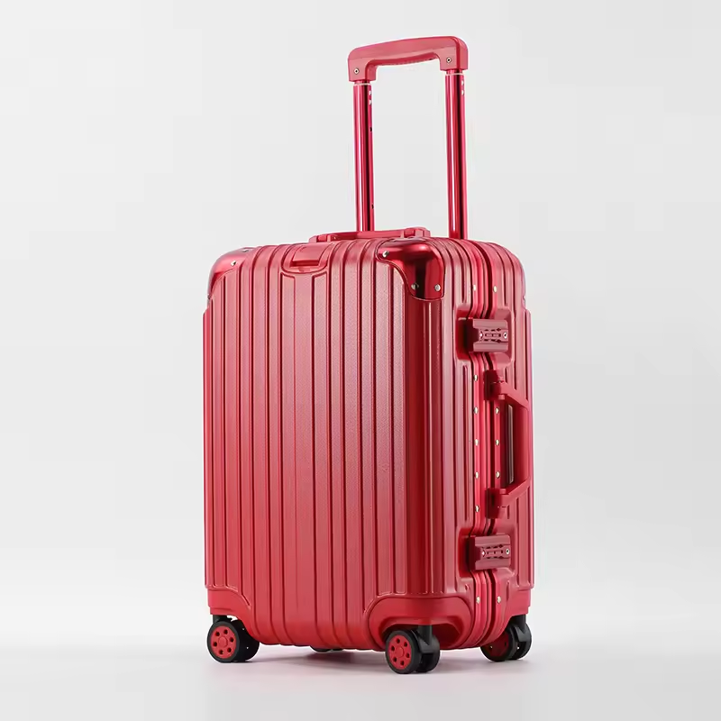 Red abs/PC aluminum frame
