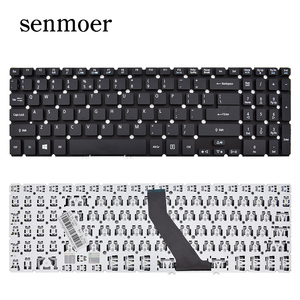 High Quality Laptop Keyboard for <strong>Acer</strong> V5-531 V5-551 V5-571 V5-571G MS2361 M5-581 M3-580 M3-581 Without Frame US Black Keyboard - Product Image 6