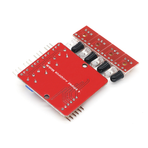 Rastreo infrarrojo de cuatro vías/módulo de seguimiento de 4 canales/línea de transmisión/evitación de obstáculos/coche/sensores de robot - Product Image 6