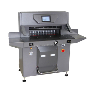 Yaygın kullanılan ticari sınıf kağıt kesme makinesi çin giyotin kağıt kesici dijital ekran 100mm kalın kağıt kesici - Product Image 2