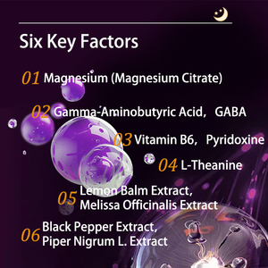 Beverly Sommeil Supplément 5-HTP GABA Capsule 500mg L-théanine Gaba Comprimés - Product Image 4