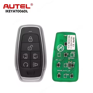 AUTEL MAXIIM IKEY標準スタイル独立ユニバーサルキーIKEYAT006DL 6ボタンスマートコントロールAltraカーキープログラマー付き - Product Image 1