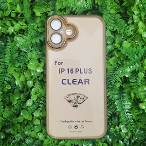 OPPO A16 4G için uygun/A17 şeffaf TPU yumuşak kabuk rengi galvanik Lens filmi ince delik anti-sonbahar TPU cep telefonu kılıfı - Product Image 5