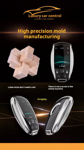 B-ONE Luxurious Multi-language Universal Modified Liquid Crystal <strong>Key</strong> for BMW Benz Lexus Ford KIA Smart Remote Car <strong>Key</strong>