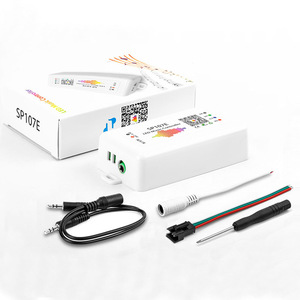 SP107E Music Controller LED Chord APP 5V-24V digitale indirizzabile Pixel modulo Ws2812 IC SPI LED Controller di musica per Pixel LED - Product Image 2