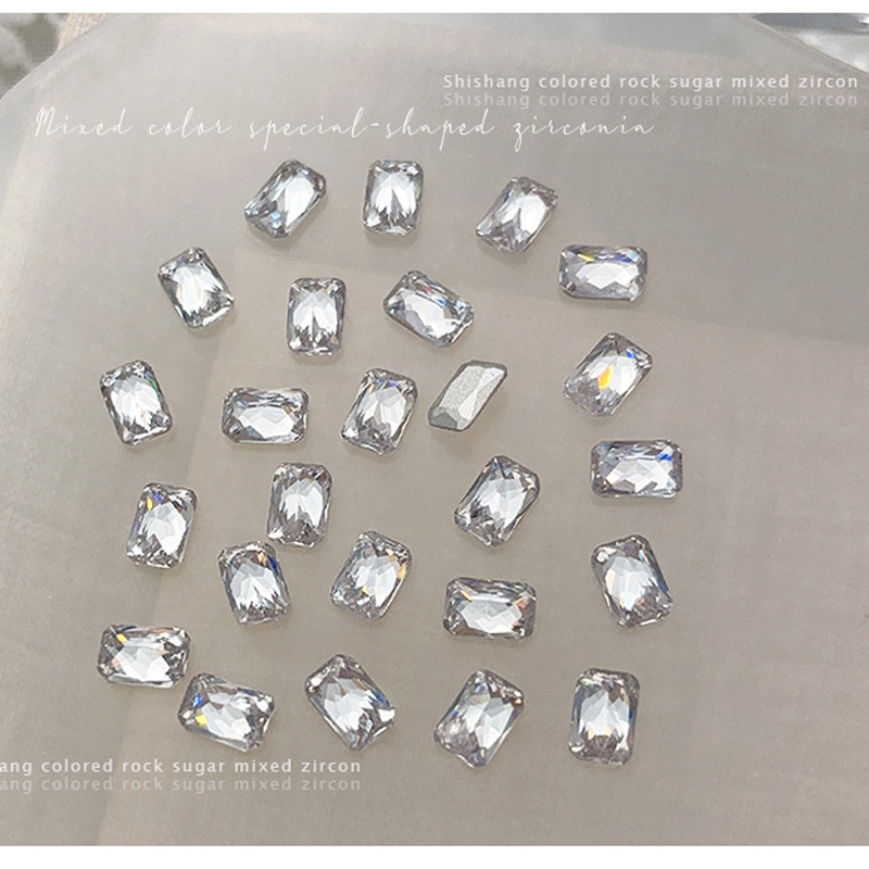 04 long octagon 46mm-20 white beads