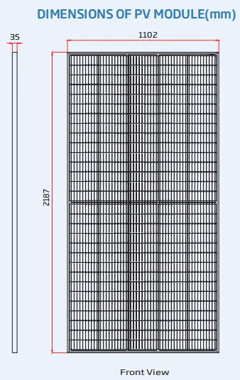 แผงเซลล์แสงอาทิตย์ trinasolar ประสิทธิภาพสูง480W 485W 490W 495W 500W 505W