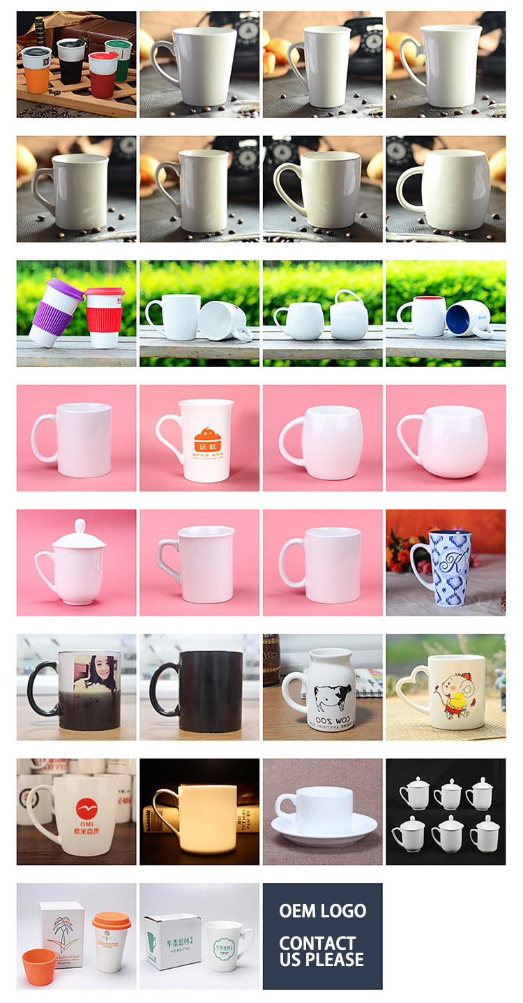 Wholesale AAA ceramic mug aaa white sublimation 11oz mug dimensions custom cup for sublimation