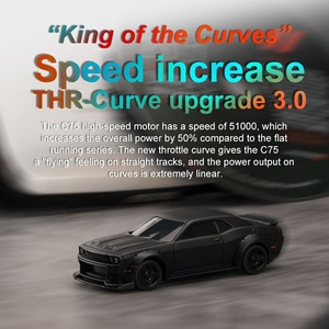 1:76 Mini Remote Control Cars 2.4g Diecast Professional Hobby Grade Model C75-74-73--71Turbo Racing <strong>RC</strong> Car <strong>2025</strong> Hot <strong>Toy</strong> for Kids - Product Image 5