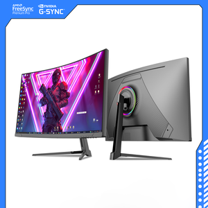Monitor LCD de pantalla ancha de 27 pulgadas con resolución 4K y frecuencia de actualización de 144Hz para computadora o PC Use entradas RGB