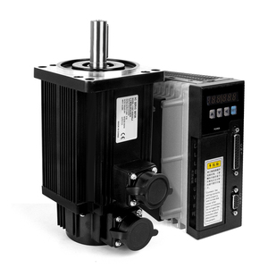 17-Bit 110mm 1.5kw 220vac 3000rpm üç fazlı AC Servo Motor ve darbe Servo sürücü için ağaç İşleme makinesi satılık mevcut - Product Image 1