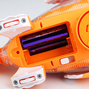 Universal Electric Transparent Gear Fish Action Figure Glowing Music Walking Swing Puzzle <strong>Toy</strong> - Product Image 5