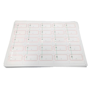 Sheet Layout 13.56mhz Rfid <strong>Mifare</strong> <strong>A4</strong> 2*5 3*8 4*4 5*5 RFID PVC Card Prelam for Game Card Loyalty Card - Product Image 1