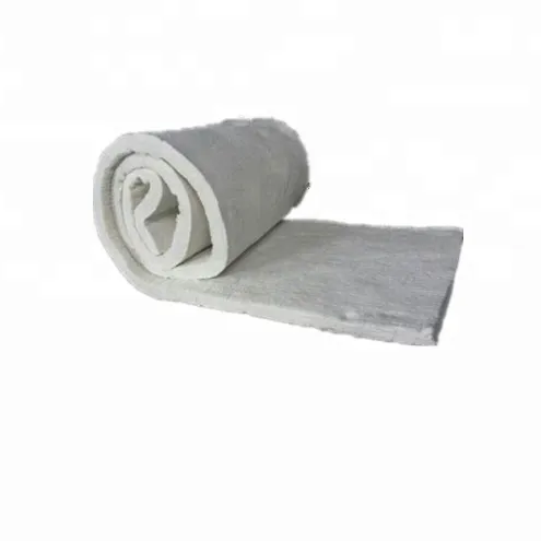 Manta de fibra 1300 de lana de vidrio de 6-50mm, aislamiento térmico, fibra cerámica resistente al calor, manta de lámina de fibra cerámica 1260
