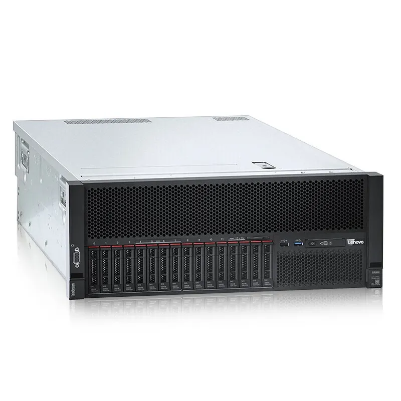 Lenovo SR868 4U Rack Server para aplicaciones OA 2x5218 procesadores 32 núcleos 2,3 GHz, fuentes de alimentación duales 64GB 2x1,2 TB SAS