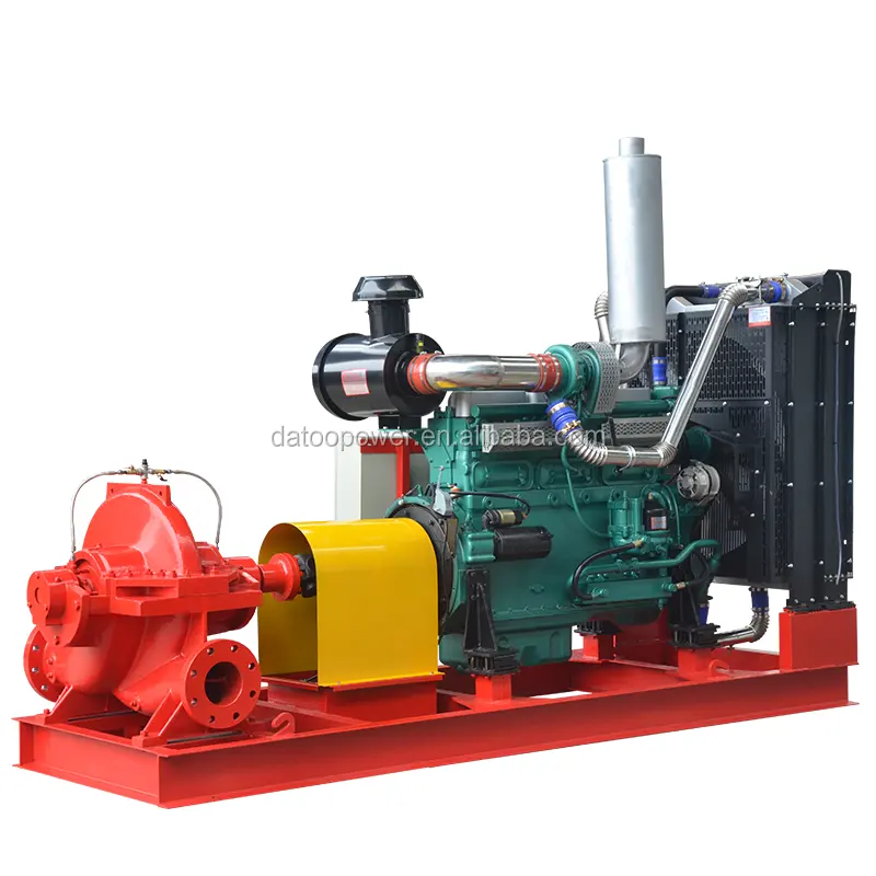 Fabrika fiyat santrifüj su pompası 8 inç dizel motor su pompası