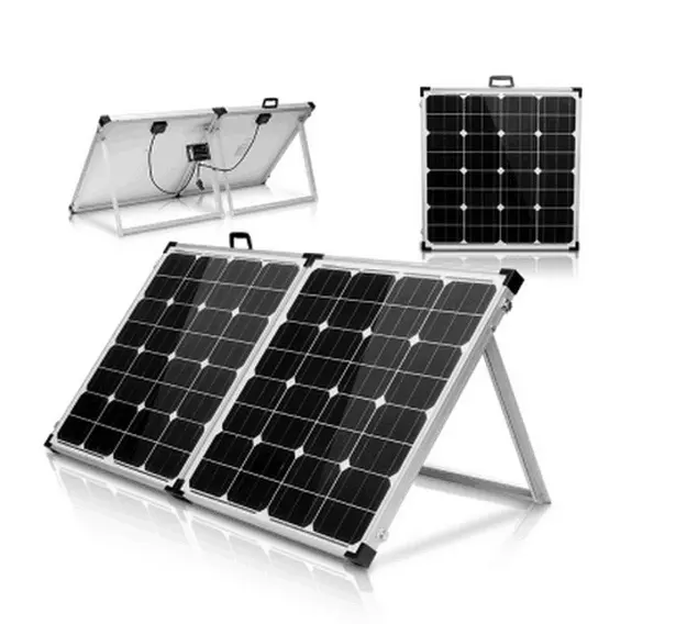 Monocrystalline Modul Fotovoltaik 10W 20W 30W 35W 40W 50W Panel Surya Fleksibel Mini Solar panel Lipat Solor Panel