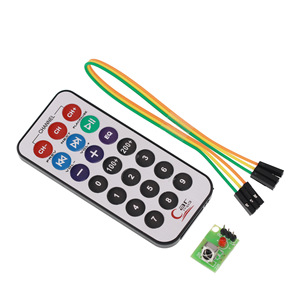 3-Piece Set elektronik bileşenler mikrodenetleyici kızılötesi uzaktan kumanda modülü alma kafası HX1838 NEC kodlu kızılötesi uzaktan - Product Image 4