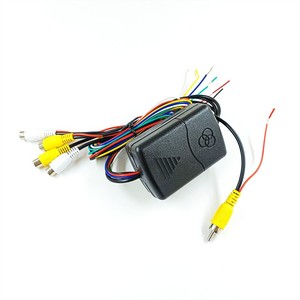 AHD araba monte kamera kontrol kutusu video dönüştürücü CVBS Android büyük ekran kör nokta AV yüksek çözünürlüklü switcher - Product Image 2