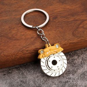 OEM \ ODM Xe Phanh Đĩa Trung Tâm Kim Loại Keychain Cho Nam Giới Sửa Đổi Chìa Khóa Xe Với Đĩa Phanh Chìa Khóa Vòng Chuỗi Mặt Dây Chuyền - Product Image 5