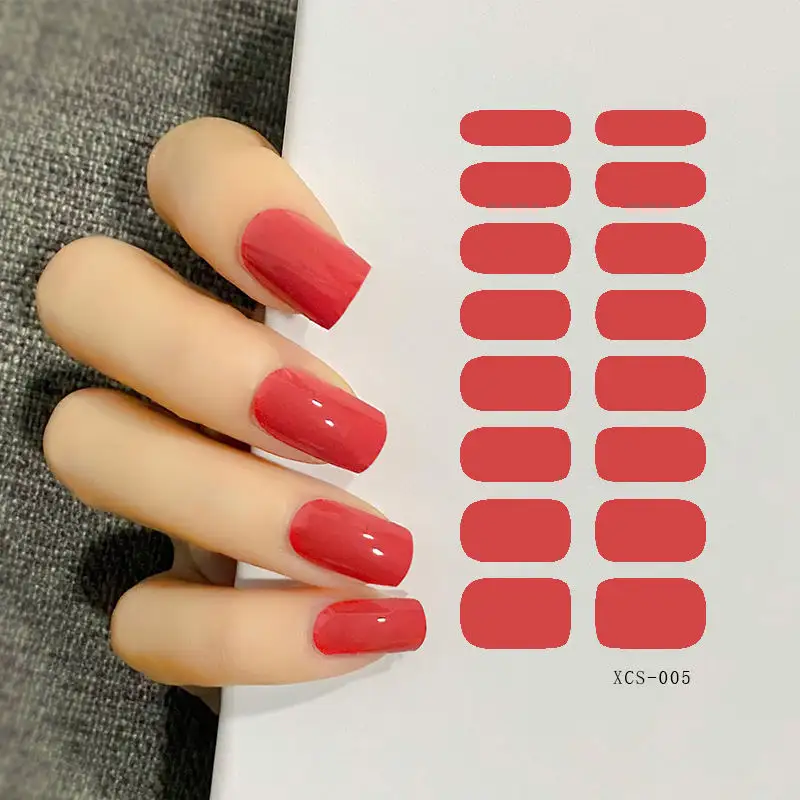 Nuovissimi adesivi Beauty Nail Wrap Nail Customization Nail adesivi OEM marchi di design