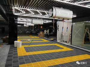 走道太阳能屋顶用模制光栅玻璃纤维板玻璃钢光栅
