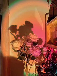 ロマンチックなサンセットランプAPPサンセットプロジェクターライトLED投影ナイトライト360度回転アプリリモコン付き - Product Image 4