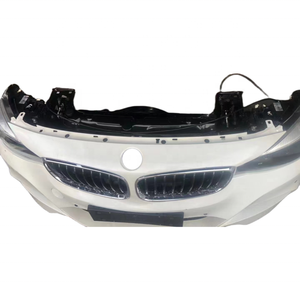 Spor kullanılan ön tampon meclisi ile BMW 3 serisi GT F34 için radyatör farlar otomatik vücut plastik Bodykit sis işık cut-çıkışları - Product Image 3